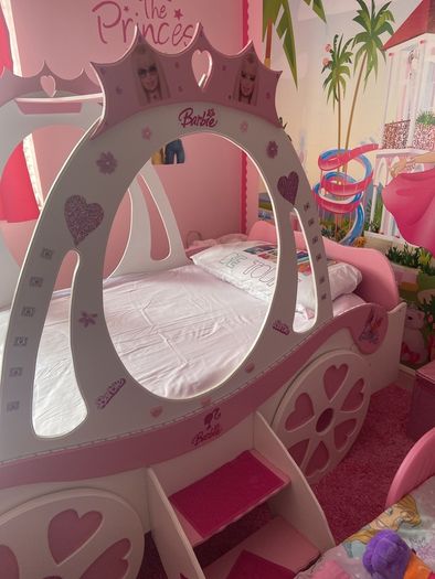 princess carraige bed
