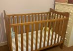 Wooden cot