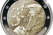 Finland 2 Euro Commemorative Coin 2022 - Erasmus. Uncirculated.
