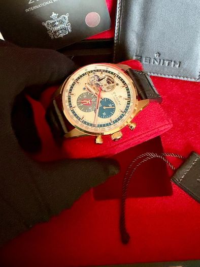 Zenith El Primero Chronomaster  Rolling Stones Limited Edition of 100 Worldwide 18.2041.4061/77.C494