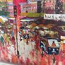 Asian style city scene painting Image 4