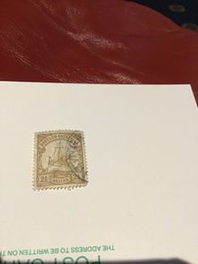 Rare Old German stamp