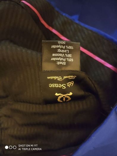 6th sense boys navy suit size 30S