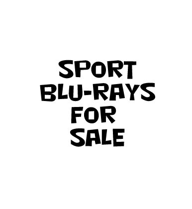 Sport Blu-Rays  For Quick Sale