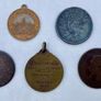 Collection of 5 antique coins / medals -  1800-1907 Image 3