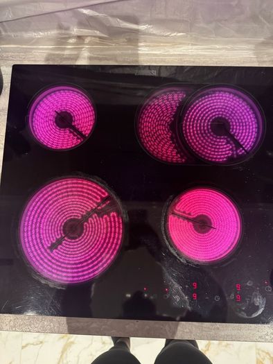 Zanussi electric hob