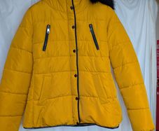 Tommy Lynn London Yellow Padded Jacket UK 12