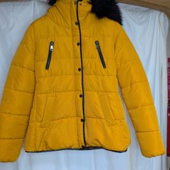 Tommy Lynn London Yellow Padded Jacket UK 12