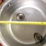 Premium Stainless Steel round sink & drainer Image 6