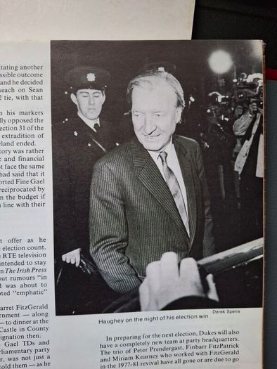Vintage Irish Politics In Ireland In The 80's Magill Election February  1987 Annual Campaign  , Full Results  Td's  Profiles