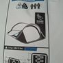 Decathlon- QUECHUA  Instant 3-person camping tent, 2 Seconds Fresh & Black Image 2