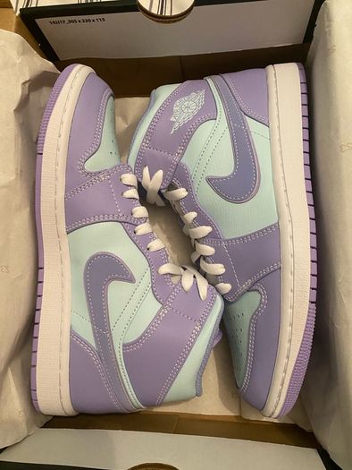 jordan 1 purple aqua
