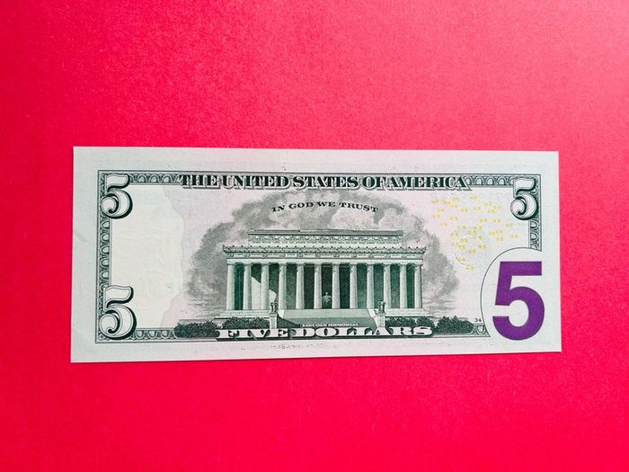 Usa  5  Dollars   2021 . Letter  (  E 5 )  RICHMOND ( Uncirculated )
