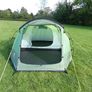 Abberley 2 berth 3.7m x 2.2m Tunnel Tent Green - 5000mm waterproofing UV Protection Canopy Poles & sewn in groundsheet (FREE POSTAGE) Image 3