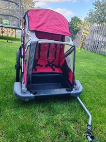 double bike trailer