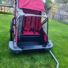double bike trailer