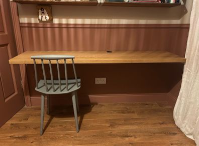 Oak Veneer Desk