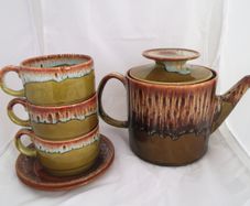 John ffrench, Vintage Teapot, Arklow part tea set