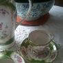Rare A.B.J. Grafton China Coffee Part Set "Canton" Image 9