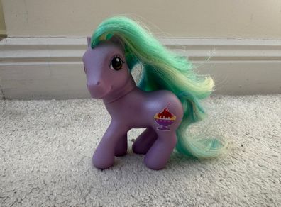 Vintage G3 My Little Pony Hasbro Lickity-Split Purple Body 2002 Used Please see pictures
