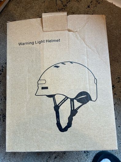 Helmet with lights
