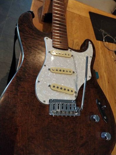 stratocaster style custom build strat
