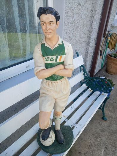 irish  soccer  player shop display