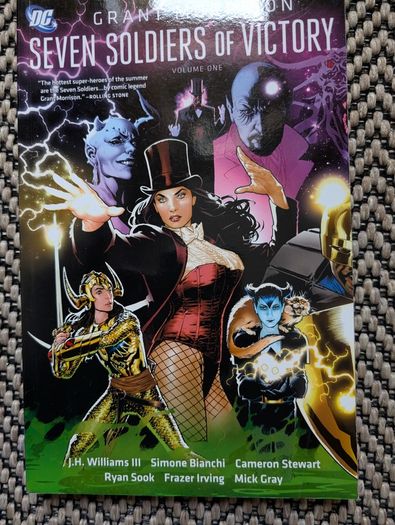 Seven Soldiers of Victory Vol 1 Grant Morrison DC Comics TPB Zatanna Shining Knight