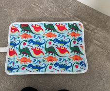 Kids Aeroplane Tray Table Cover - Dinosaur