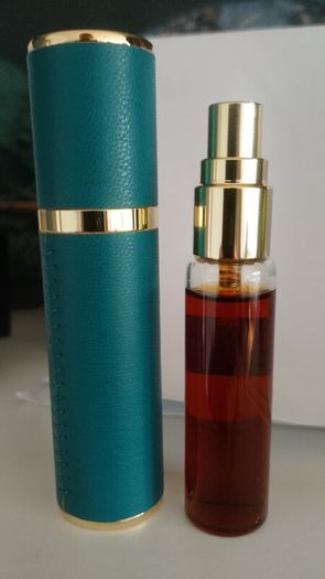 Super famous artisan Ensar Oud, Lost in Chenla PP travel atomiser, Leather Case, 9.5ml