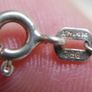 Vintage long Sterling Silver 925 Belcher Chain Necklace - Strong Circular Links length 24" - 2,8g Image 6