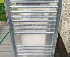 Brand New Blyss Chrome Heated Towel Rail (1000mm x 450mm)