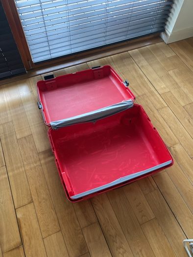 FREE - Large Hard Shell Suitcase / Travel Case