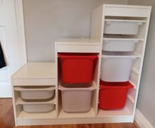 Ikea Trofast Stepped Storage Unit