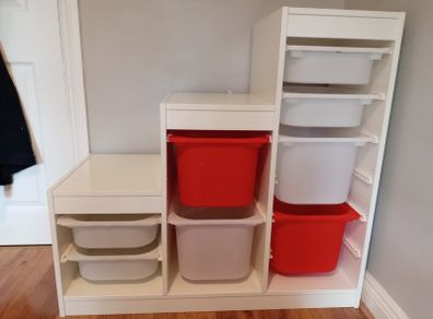 Ikea Trofast Stepped Storage Unit