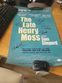 The late henry moss poster sean penn nick nolte woody harrelson etc
