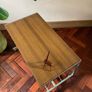 Vintage vinyl table mid century Image 5