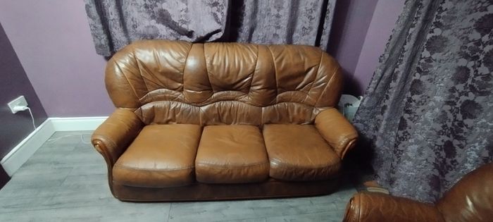 Leather Sofa 3+1+1