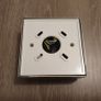 Flush 25mm stainless steel exit button SPB003F with back box Image 5