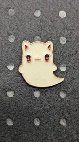 Ghost enamel pin