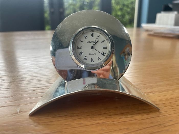 Newbridge Silver Desktop Clock For Sale in Douglas, Cork from Lorelei06