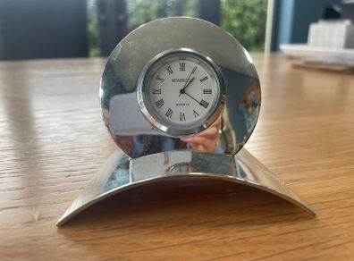 Newbridge Silver Desktop Clock