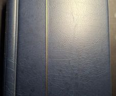 Germany Leuchtturm Stamp Binder with stamps