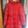 Winter Red Coat. Age 11-12 Image 2
