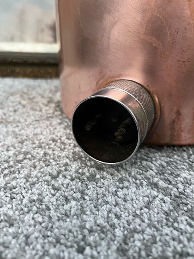 vintage copper kettle