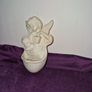 Vintage holy water cherub Image 2