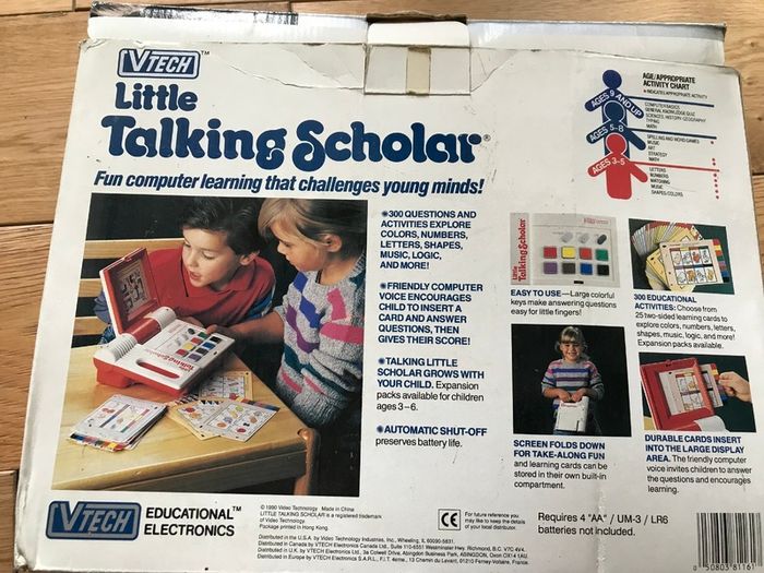Vintage Vtech 'Little Talking Scholar'