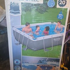 Bestway Power Steel Rectangular Pool.