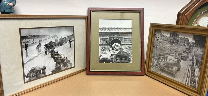 Vintage world war 2 photos set of 3