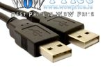 3m Meter USB 2.0 High Speed A Male Plug To A Male Cable